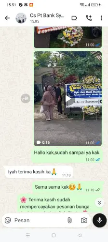 Testimonial Papan Bunga sedayu city